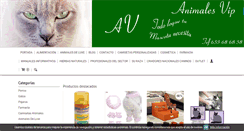 Desktop Screenshot of animalesvip.com